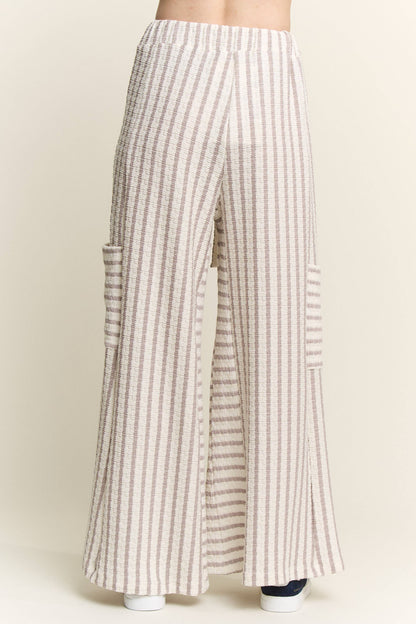 Striped Wide Leg Pants