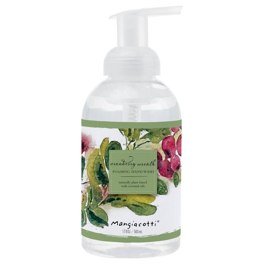 Cranberry Wreath Foaming Hand Wash 17 oz. Christmas