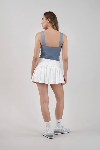 REVERSIBLE SQUARE NECK SEAMLESS CAMI