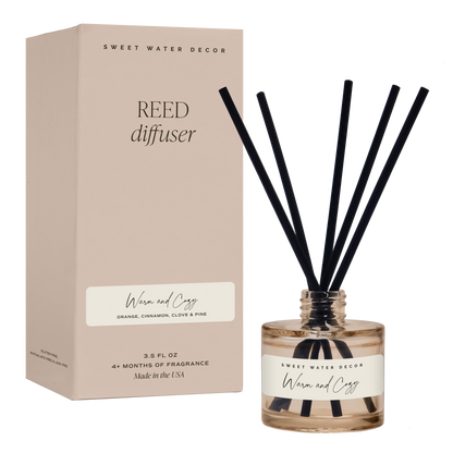 *NEW* Warm and Cozy Reed Diffuser - Christmas Decor & Gifts