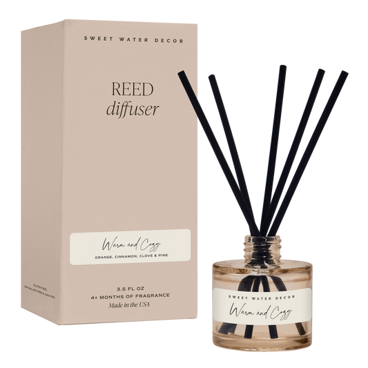 *NEW* Warm and Cozy Reed Diffuser - Christmas Decor & Gifts