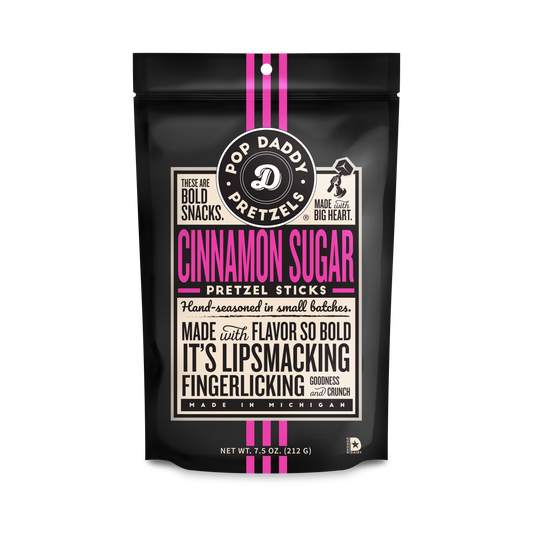 Cinnamon Sugar Seasoned Pretzels - 7.5oz