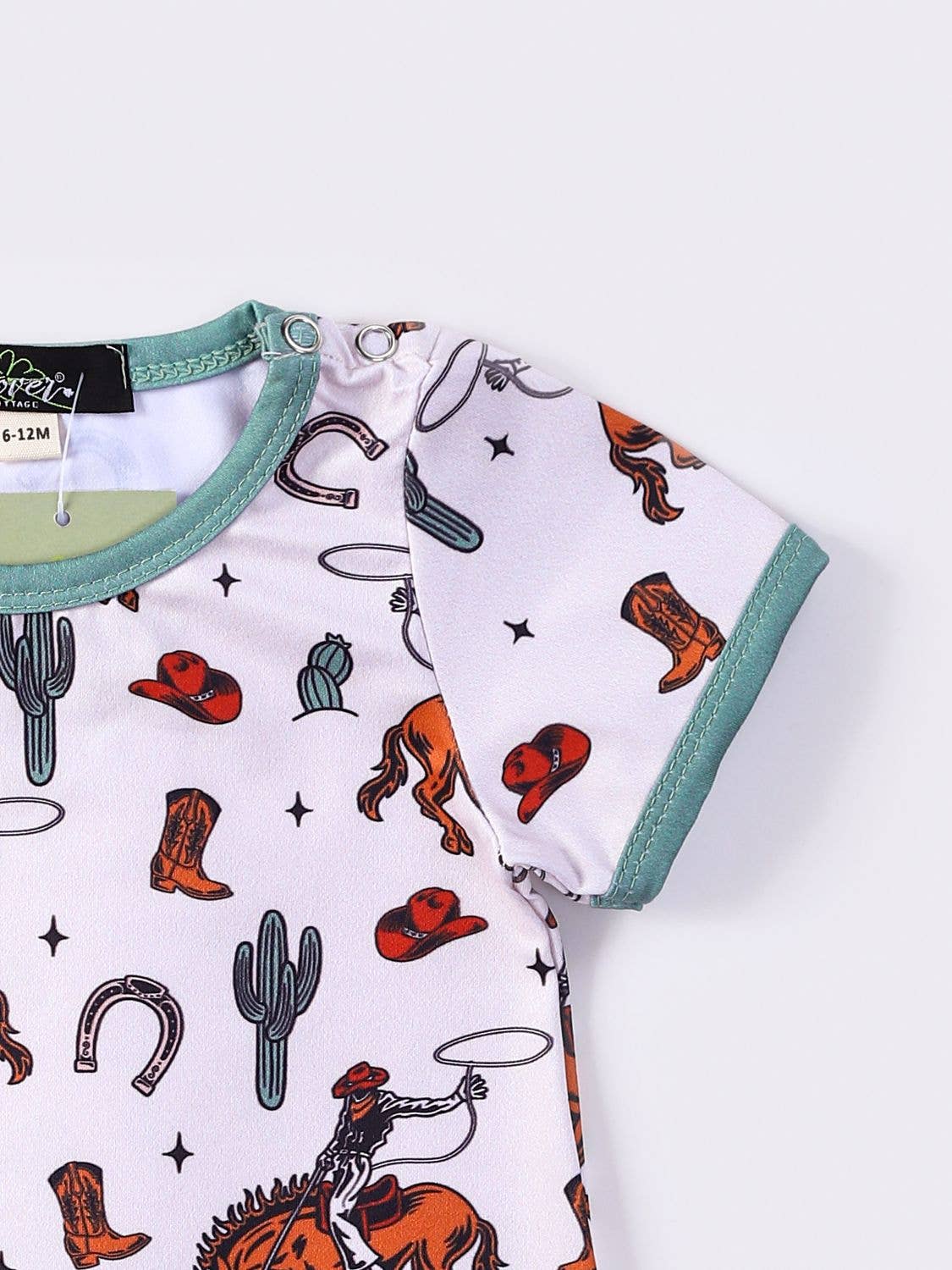 Lassoing Summer Boy Romper
