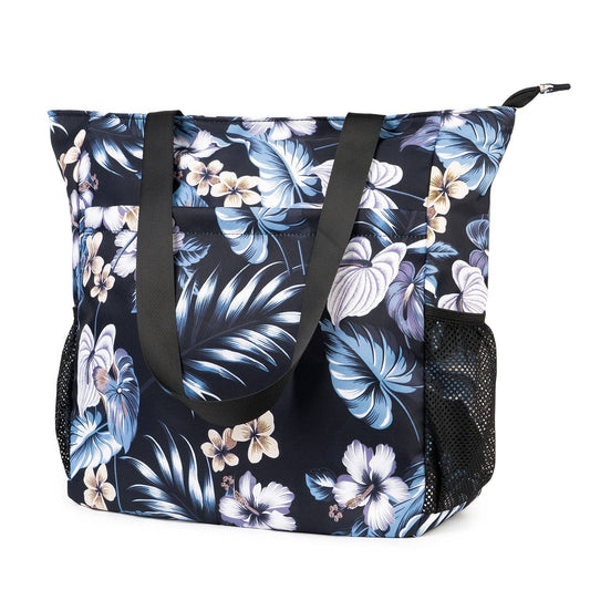 WANDF Water-resistant Beach Shoulder Tote Bag for Women