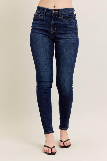 CORE HI-WAIST SKINNY W/ HANDSANDING