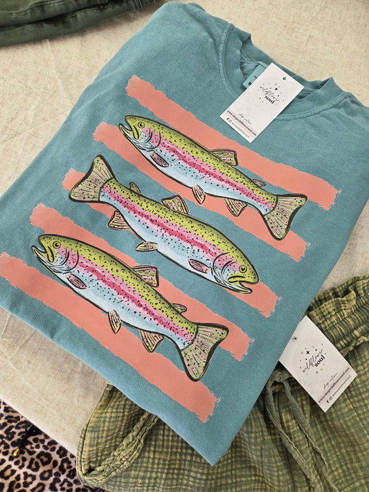 O-FISHally Trendy Graphic Tee